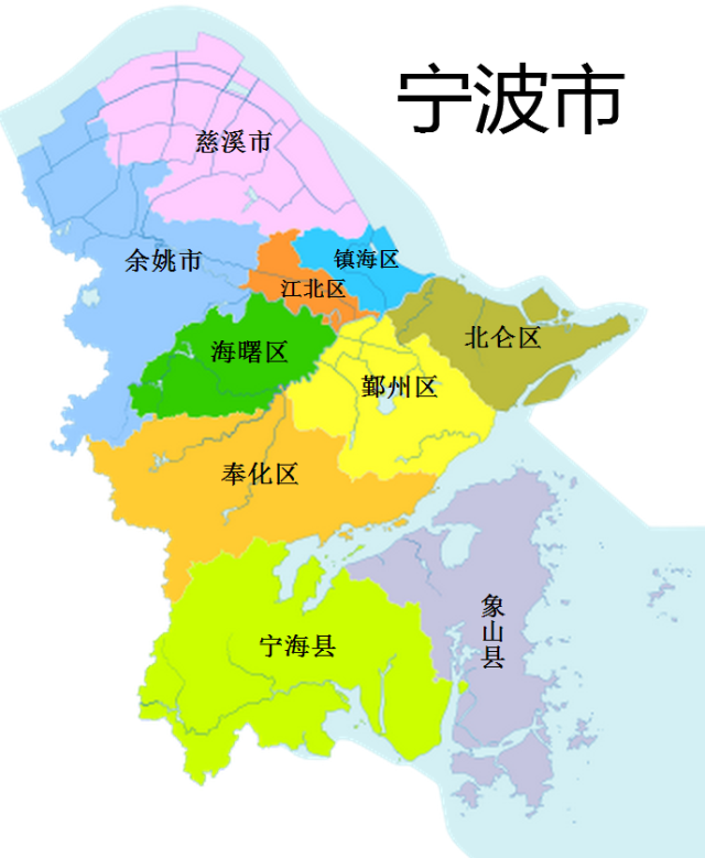 宁波地图