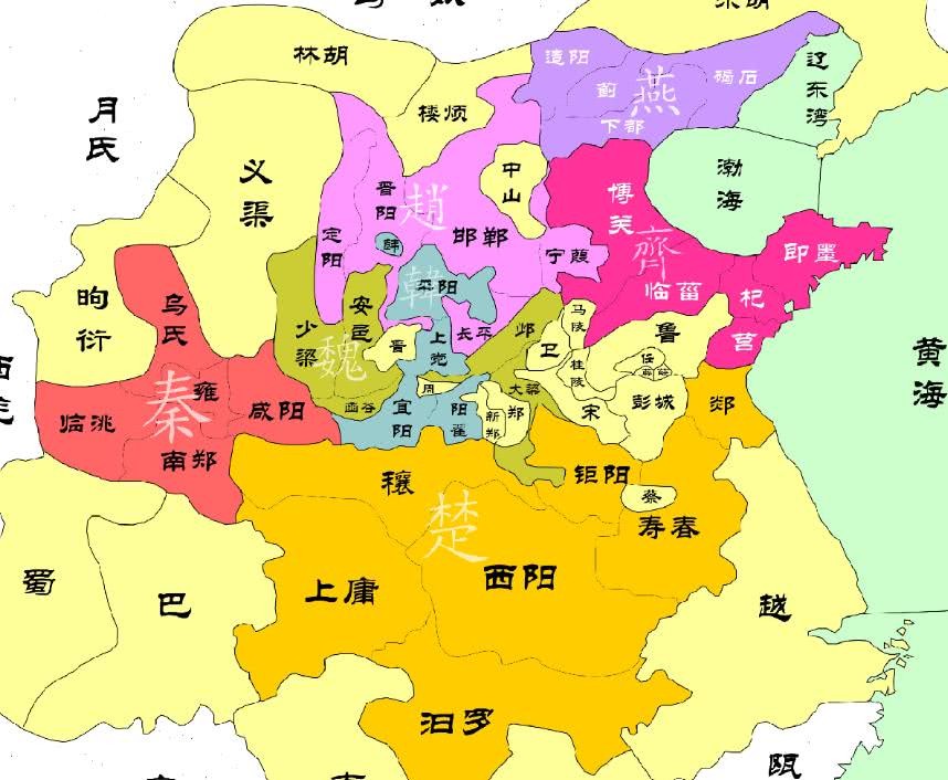 春秋地图