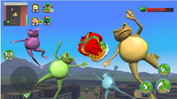 大眼蛙捣蛋模拟游戏官方手机版图片2