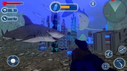 水下鲨鱼模拟器安卓汉化版最新版图片1